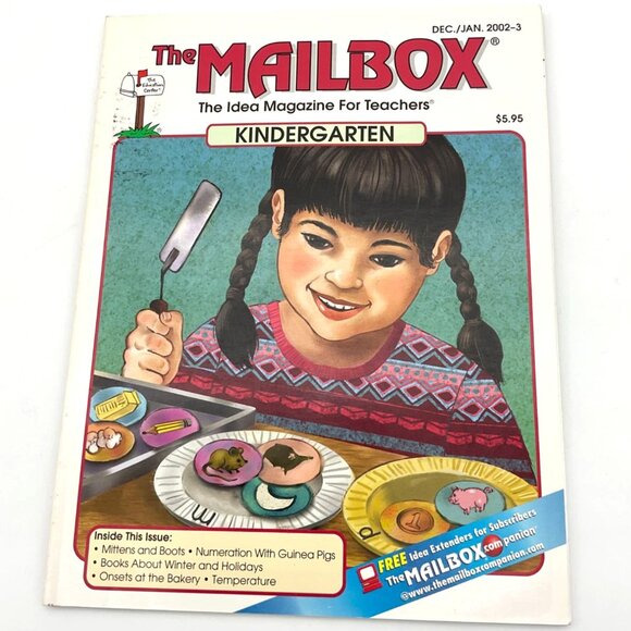 The Mailbox Idea Magazine For Teachers Kindergarten Dec/Jan 2002-3 - Picture 1 of 3